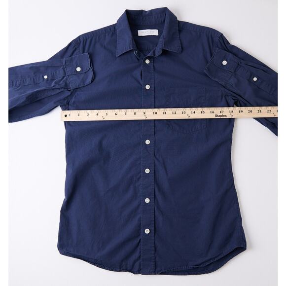 Everlane Women XS Button-Up Shirt Classic Long Sleeve Minimalist Preppy Academic - Picture 3 of 8